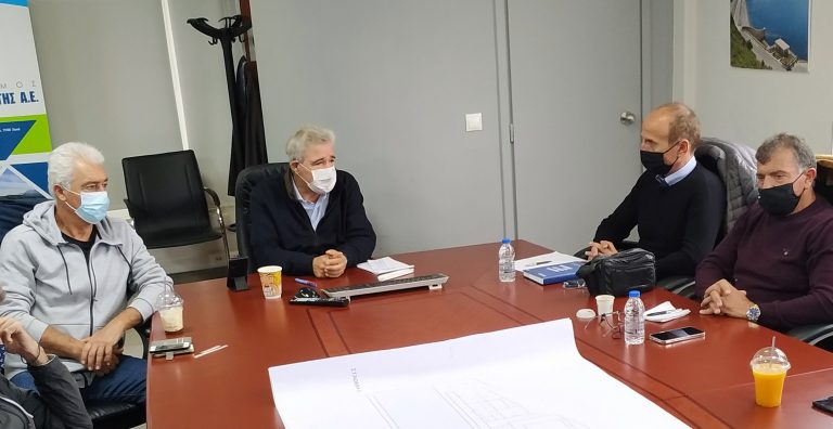 Νέα τεχνική σύσκεψη για το Κολυμβητήριο της Νέας Χώρας μεταξύ Ο.Α.Κ., Ν.Ο.Χ. και Ε.Α.Κ. Χανίων