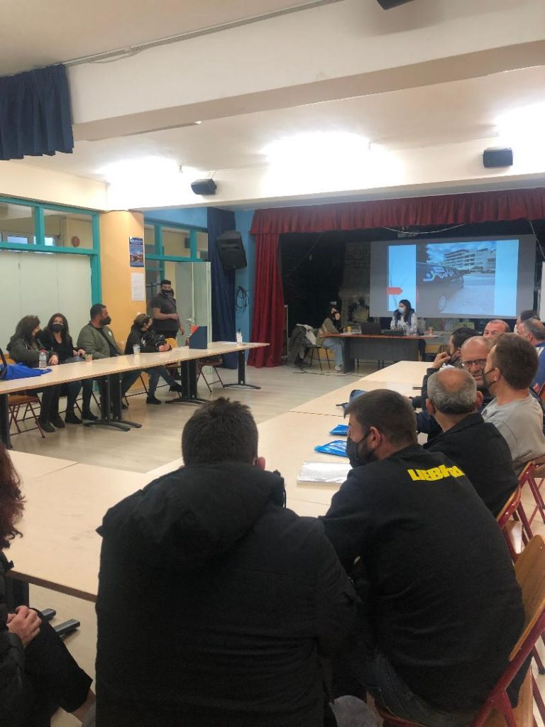 Ενημερωτική συζήτηση με μαθητές και καθηγητές του Σχολείου Δεύτερης Ευκαιρίας