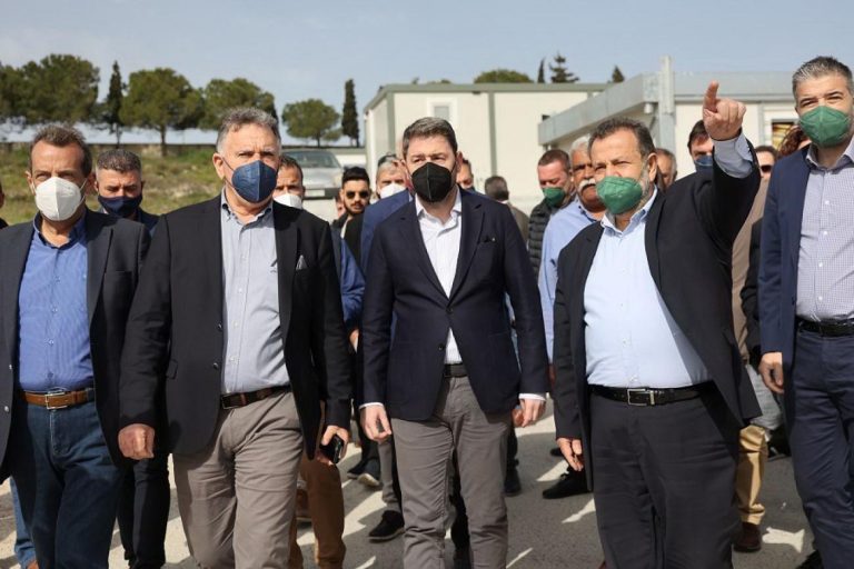 Στο Αρκαλοχώρι, παρουσία του Δημάρχου Μινώα Πεδιάδας, ο Πρόεδρος του ΠΑΣΟΚ-ΚΙΝ.ΑΛ.   