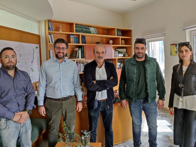 Συνάντηση Δημάρχου Μαλεβιζίου Μεν. Μποκέα με τον Νίκο Τζώρτζογλου