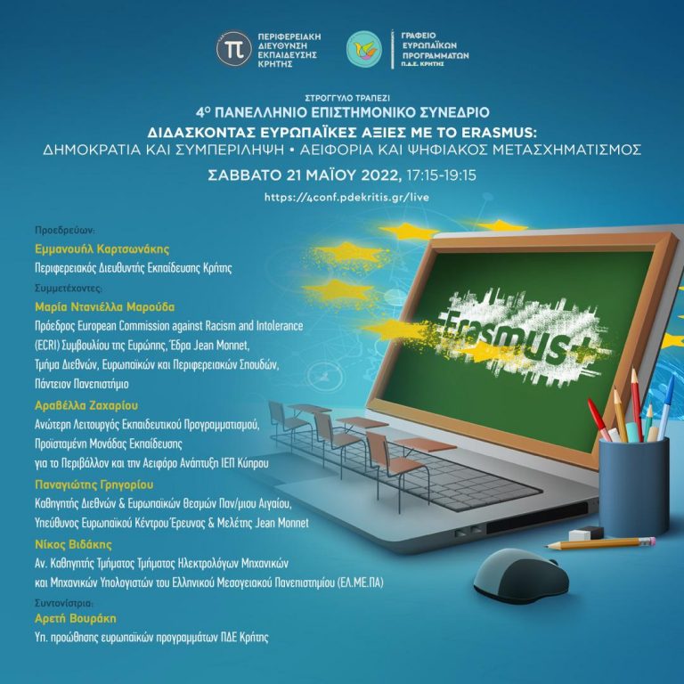 4ο Πανελλήνιο Επιστημονικό Συνέδριο Π.Δ.Ε. Κρήτης  Ο μετασχηματισμός του σχολείου στον 21ο αιώνα:  Θέσεις – Αντιθέσεις – Συγκλίσεις