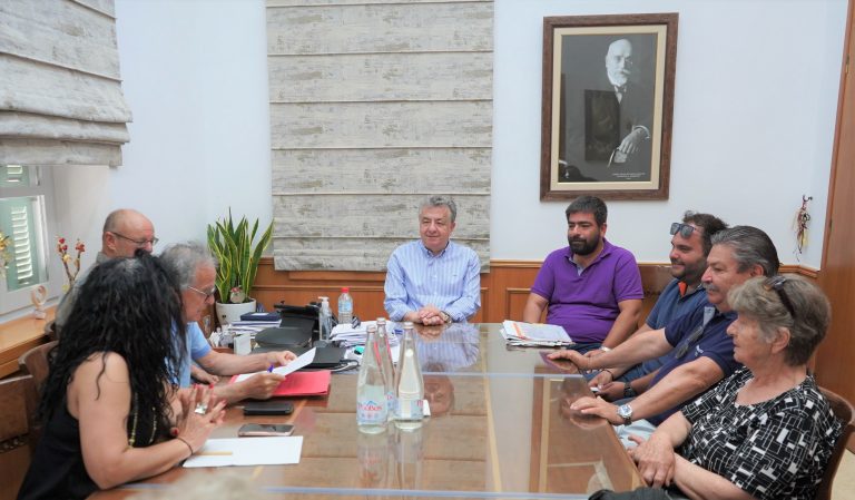 Συνάντηση Περιφερειάρχη Κρήτης με τον Πολιτιστικό-Αναπτυξιακό Σύλλογο Αγ. Ιωάννη-Καπετανιανά Δήμου Γόρτυνας