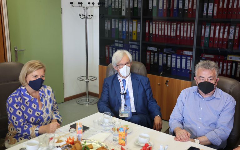 Σύσκεψη για την δημόσια υγεία στο ΠΑΓΝΗ παρουσία της Αναπληρωτή Υπουργού Υγείας και με συμμετοχή του Περιφερειάρχη Κρήτης 