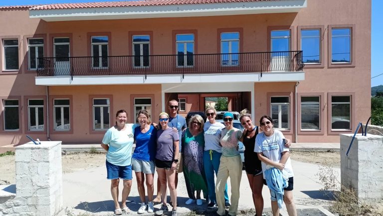 Εθελοντές των Global Volunteers στο «Σπίτι των Αγγέλων»