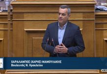 Εξηγήσεις για το τέλος των 3 ευρώ ανά επιβάτη του αεροδρομίου «Νίκος Καζαντζάκης» ζητάει ο Χάρης Μαμουλάκης