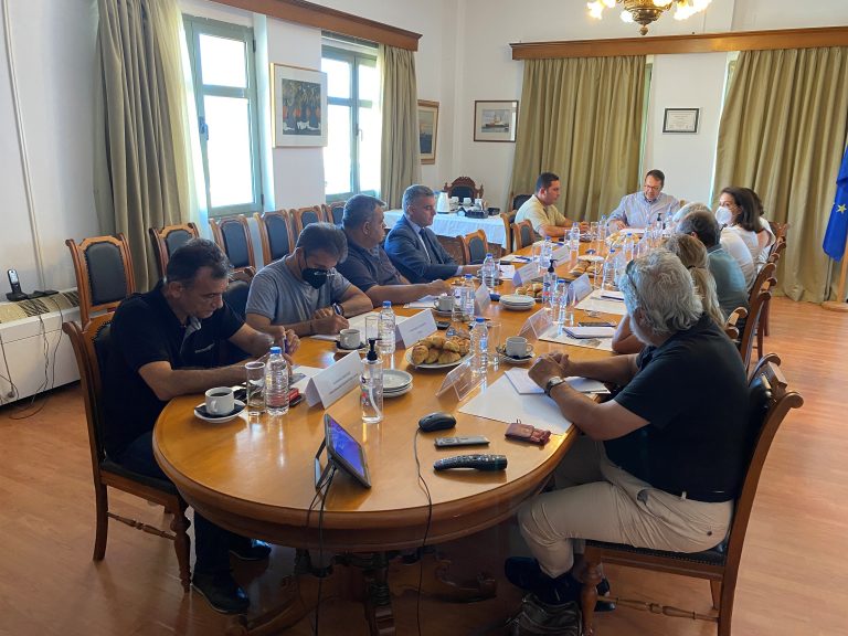 Συνεδρίαση του Συμβουλίου Χρηστών Λιμένος Ηρακλείου.