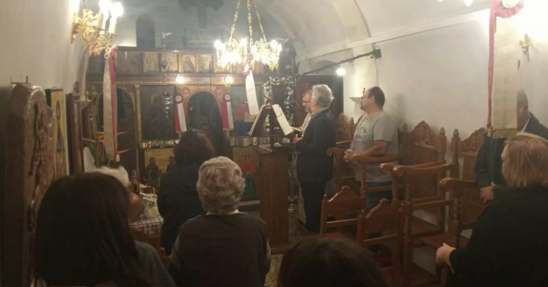 Τιμούν τον Αι Γιώργη το Μεθυστή, στο Παρασπόρι Σητείας