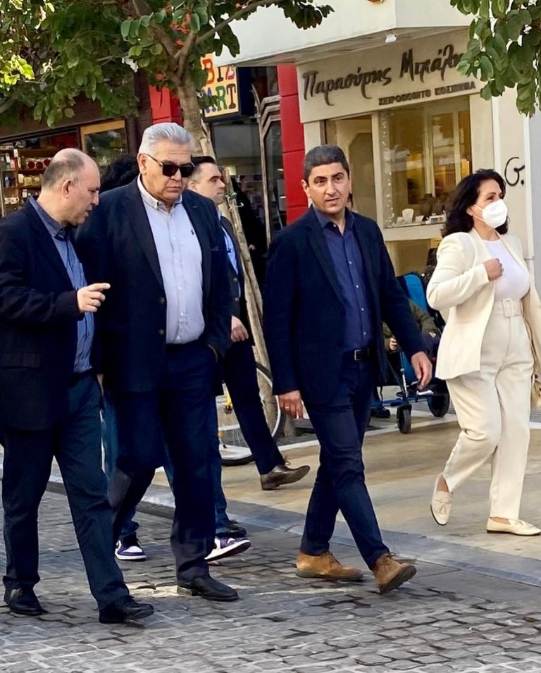 Ο Λ. ΑΥΓΕΝΑΚΗΣ ΣΤΗΝ ΑΓΟΡΑ ΤΟΥ ΗΡΑΚΛΕΙΟΥ, ΑΛΛΑ ΚΑΙ ΣΤΟ ΚΑΣΤΕΛΛΙ