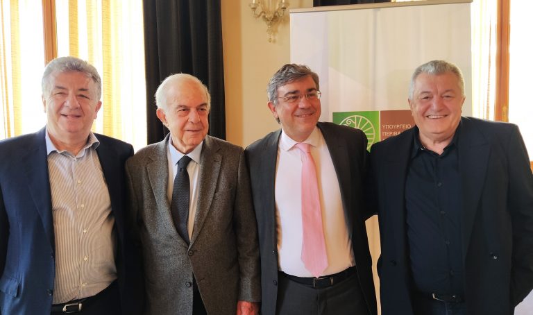 Συνάντηση Δημάρχου Ηρακλείου Βασίλη Λαμπρινού με τον Γενικό Γραμματέα Διαχείρισης Αποβλήτων Μανώλη Γραφάκο