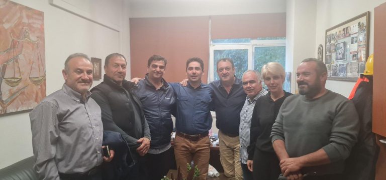 Συνάντηση Υποψήφιου Βουλευτή με τη Διοίκηση του ΕΚΗ και Εκπροσώπους Σωματείων Εργαζομένων