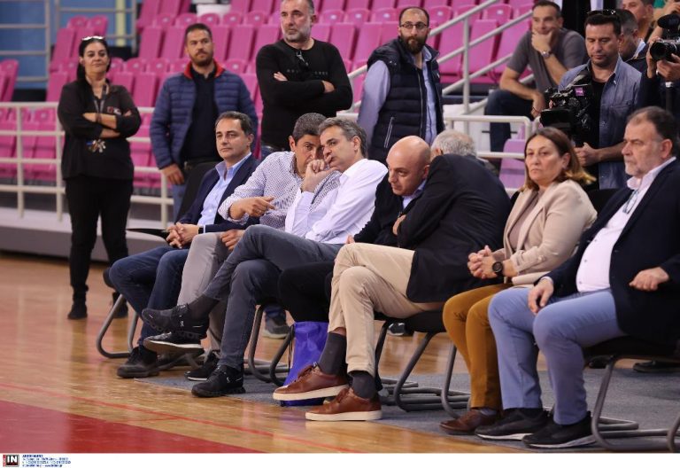 Μητσοτάκης – Αυγενάκης στα Δύο Αοράκια, για το Πανελλήνιο Πρωτάθλημα Μπάσκετ Νεανίδων