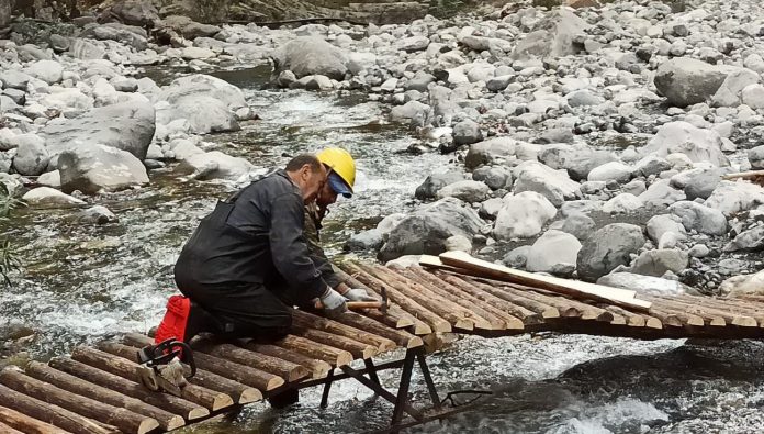 Εργασίες φαράγγι Σαμαριάς_1