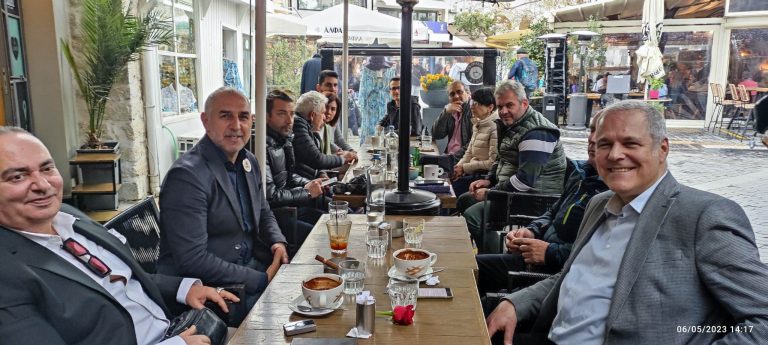 Ο Θάνος Τζήμερος στο κέντρο του Ηρακλείου!