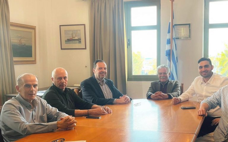 Επίσκεψη Κωνσταντίνου Κεφαλογιάννη στον Οργανισμό Λιμένος Ηρακλείου