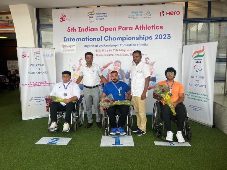 Ο Μανώλης Στεφανουδάκης συμμετείχε στο 5 th India Open Parathletics International Championship 2023.