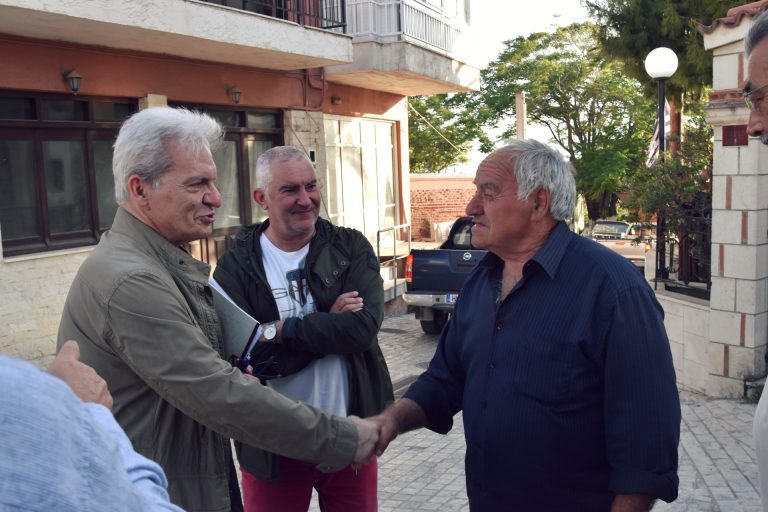 Αλέξης Καλοκαιρινός: Επίσκεψη σε Βασιλειές, Άγιο Βλάσση