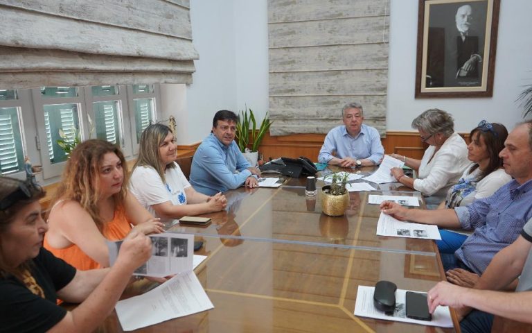Υπογραφή μελέτης από την Περιφερειάρχη Κρήτης για την οριοθέτηση και διευθέτηση του ποταμού Αναποδάρη