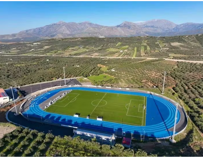 Εγκαινιάστηκε ο χώρος του στίβου στο Δημοτικό Στάδιο του Αρκαλοχωρίου- Ένα «στολίδι» για το Δήμο Μινώα Πεδιάδας   