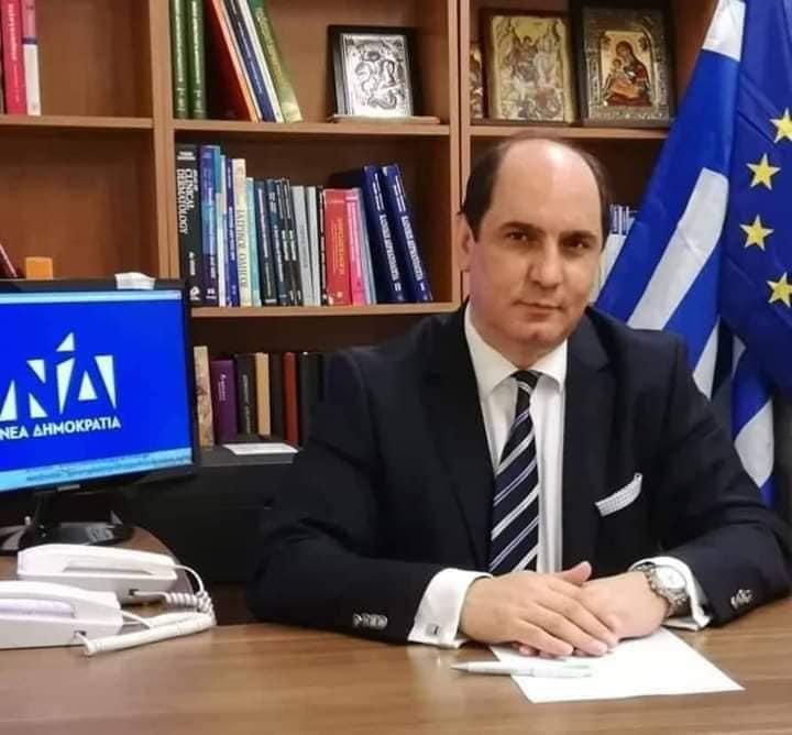 Συλλυπητήριο Μήνυμα του Αναπληρωτή Γραμματέα Οργανωτικού της Νέας Δημοκρατίας Γιώργου Επιτροπάκη για την απώλεια της Ελένης Κτιστάκη.