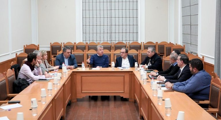 Την πρώτη συνάντηση εργασίας με τους θεματικούς Αντιπεριφερειάρχες  είχε ο Περιφερειάρχης Κρήτης   