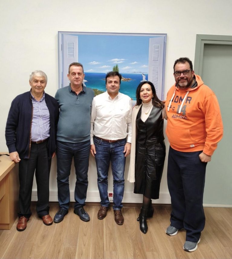 Συνάντηση Αντιπεριφερειάρχη Ηρακλείου με το νέο Δ.Σ. του Συλλόγου «Άγιος Πολύκαρπος»