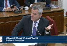 Στη Βουλή φέρνει ο Χάρης Μαμουλάκης τις ζημιές σε δίκτυα κοινής ωφέλειας, που προκαλούν έργα οπτικών ινών