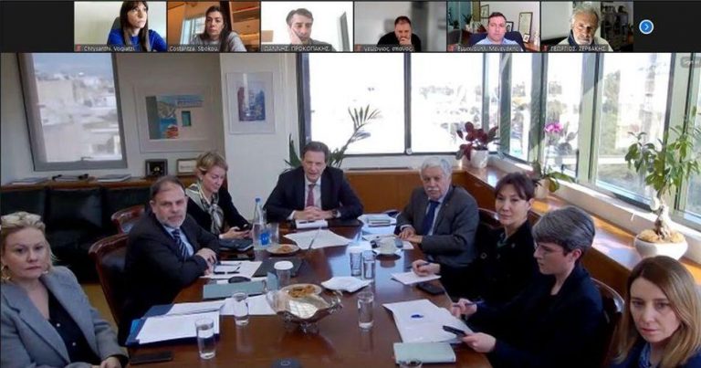 Συνάντηση του ΑντιπεριφερειάρχηΠεριβάλλοντος με τον Υπουργό Περιβάλλοντος και Ενέργειας για το θέμα των υπεράκτιων αιολικών πάρκων