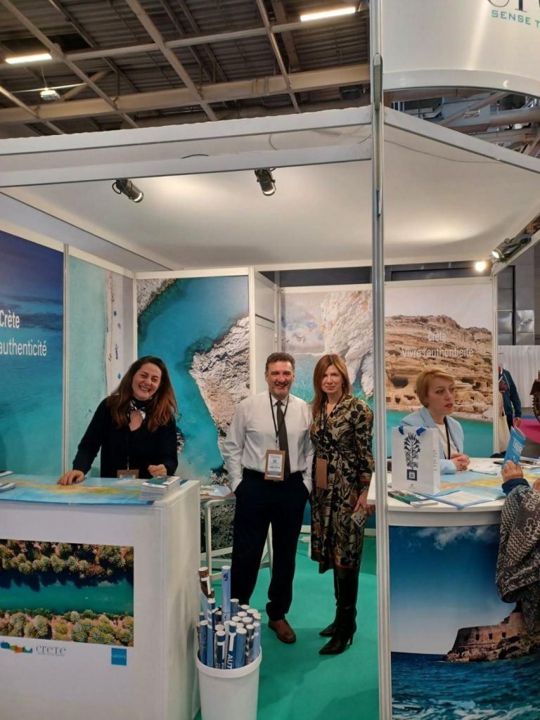 Πόλος έλξης η Κρήτη στην έκθεση τουρισμού SALON MONDIAL στο Παρίσι