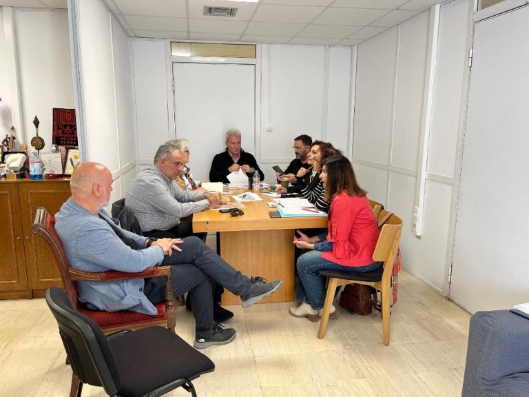 Κνωσός και Ενετικά Τείχη στο επίκεντρο σύσκεψης εργασίας με τον Δήμαρχο Ηρακλείου Αλέξη Καλοκαιρινό