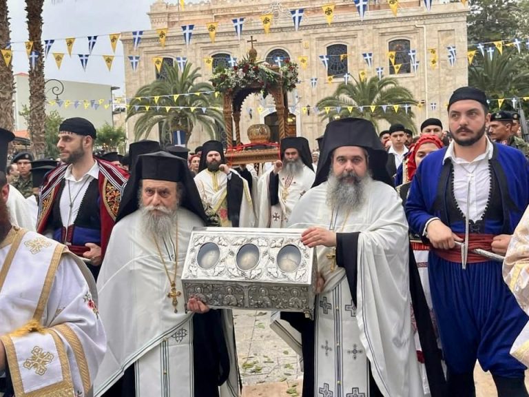 58η ΕΠΕΤΕΙΟΣ ΕΠΑΝΑΚΟΜΙΔΗΣ ΤΗΣ ΤΙΜΙΑΣ ΚΑΡΑΣ ΤΟΥ ΑΓΙΟΥ ΑΠΟΣΤΟΛΟΥ ΤΙΤΟΥ ΠΡΩΤΟΥ ΙΕΡΑΡΧΟΥ ΚΡΗΤΗΣ   
