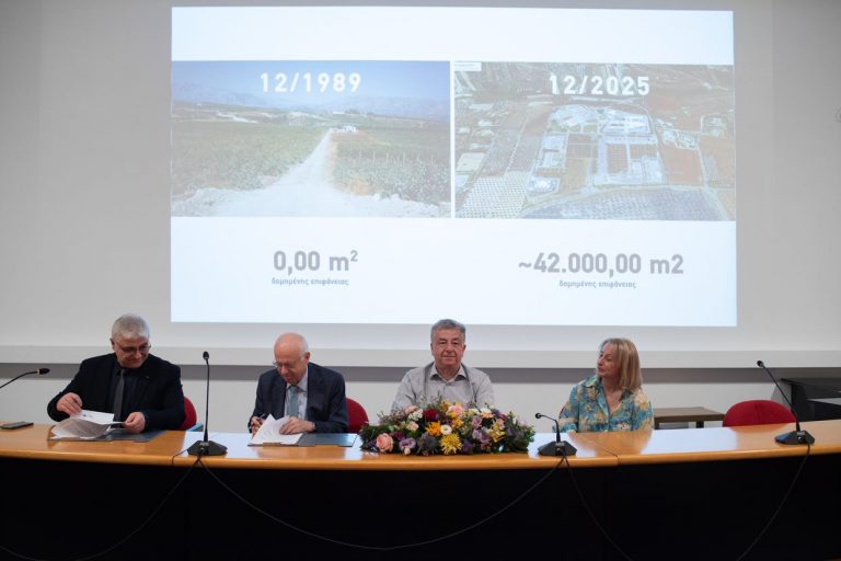 Έναρξη Ανέγερσης και Θεμελίωση των Νέων Κτιριακών Εγκαταστάσεων του ΙΤΕ σε Ηράκλειο, Ρέθυμνο και Χανιά