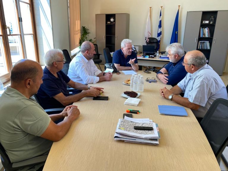 Η ενίσχυση της συνεργασίας του Δήμου Ηρακλείου με το Ίδρυμα Τεχνολογίας & Έρευνας, στο επίκεντρο συνάντηση Αλέξη Καλοκαιρινού – Νεκτάριου Ταβερναράκη