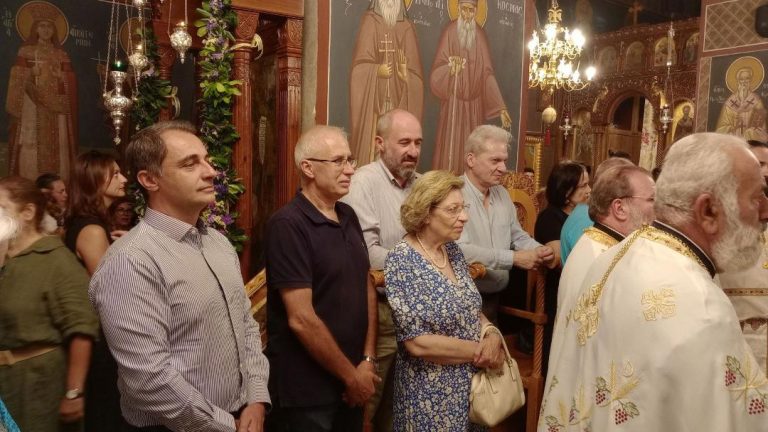 Ο Δήμαρχος Ηρακλείου στον εορτασμό του Αγίου Μύρωνος Επισκόπου Κρήτης   