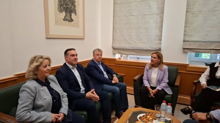Στην Περιφέρεια  η Υφυπουργός, Ζωή Ράπτη – Τι είπε για τον Κόμβο Καινοτομίας