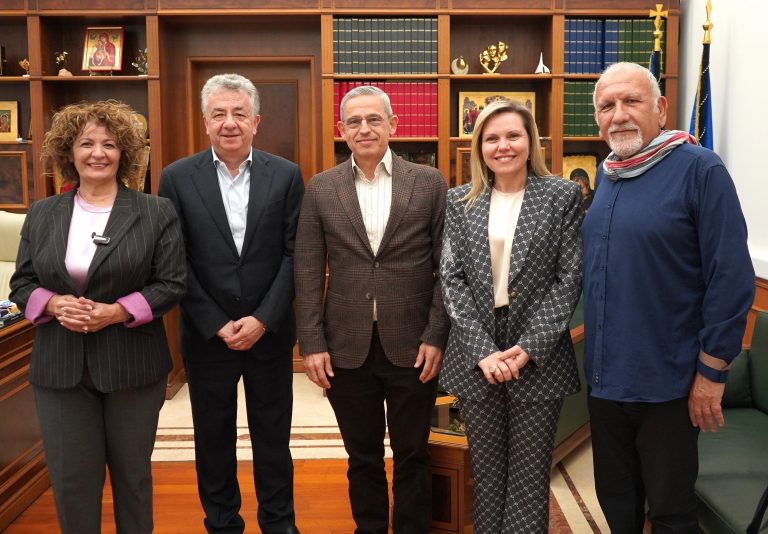 Πρώτη συνάντηση νέου Δ.Σ. Μουσείου Ν. Καζαντζάκη με Περιφερειάρχη