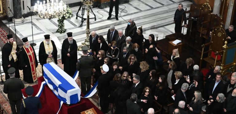 Η Κηδεία του Κώστα Σημίτη