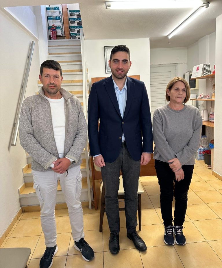 Κοντά στα Άτομα με Οπτική Αναπηρία ο Κωνσταντίνος Κεφαλογιάννης