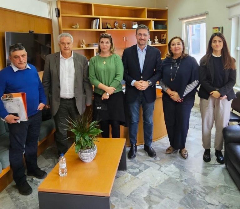 Ο Δήμαρχος Μαλεβιζίου συναντήθηκε με εκπροσώπους του Διεθνούς Οργανισμού Μετανάστευσης   