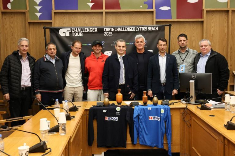 Δύο κορυφαίες διοργανώσεις τένις ATP Challenger φιλοξενεί η Κρήτη με την στήριξη της Περιφέρειας Κρήτης