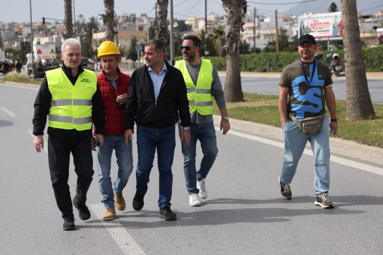 Ολοκληρώθηκε από τον Δήμο Ηρακλείου σε χρόνο ρεκόρ η προληπτική αντικατάσταση 14 πυλώνων φωτισμού στην Λ. Παναγιωτάκη