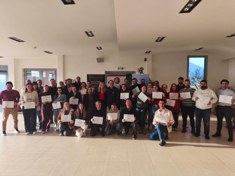 Ολοκληρώθηκε με απόλυτη επιτυχία σημαντική εκπαιδευτική δράση για το κρασί