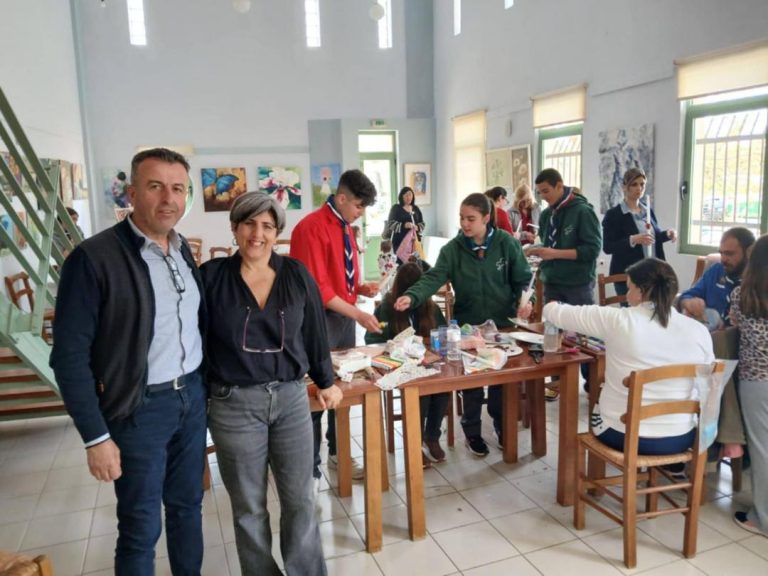 Εργαστήρι Κατασκευής πασχαλινής Λαμπάδας –  Επιτυχημένη η πασχαλινή δράση στην Καστέλλι