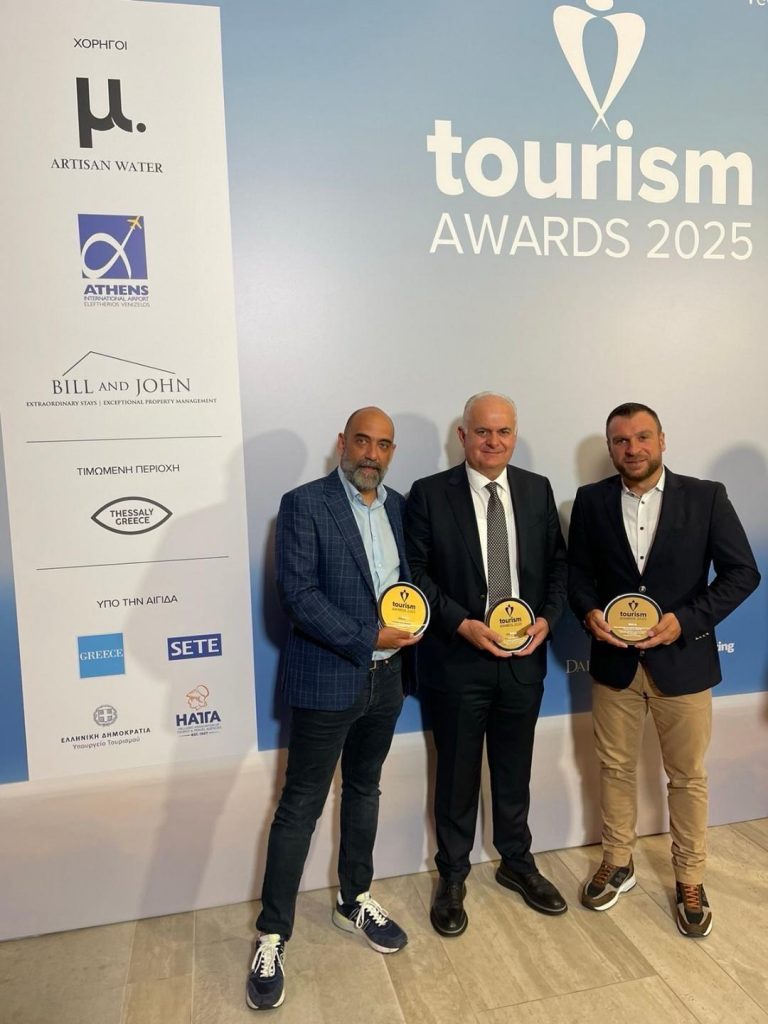 Δύο Χρυσά Βραβεία για τον Δήμο Ηρακλείου στα Tourism Awards 2025