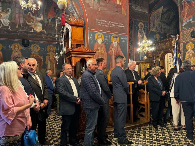 Στον εορτασμό της επετείου Ανακομιδής των Ιερών Λειψάνων του Αγίου Μύρωνος Επισκόπου Κρήτης ο Δήμαρχος Ηρακλείου
