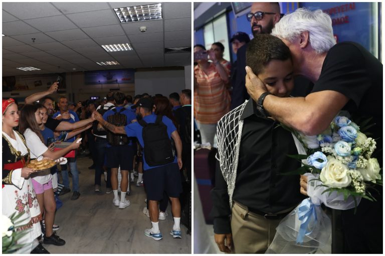 Θερμή υποδοχή για την Εθνική στο Ηράκλειο