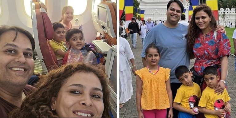 Η τραγική τελευταία selfie οικογένειας πριν την αεροπορική τραγωδία στην Ινδία: Ζευγάρι γιατρών με τα παιδιά τους
