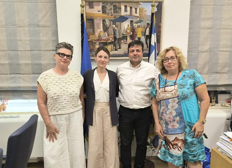 Συνάντηση Αντιπεριφερειάρχη Ηρακλείου με την Γαλλίδα μορφωτική ακόλουθο