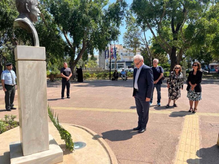 Το Ηράκλειο τίμησε τη μνήμη του Μηνά Γεωργιάδη