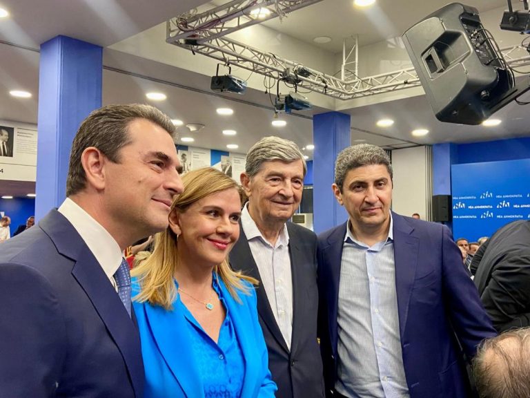 Λευτέρης Αυγενάκης στην εκλογή του νέου Γραμματέα της Πολιτικής Επιτροπής της Νέας Δημοκρατίας, Κώστα Σκρέκα
