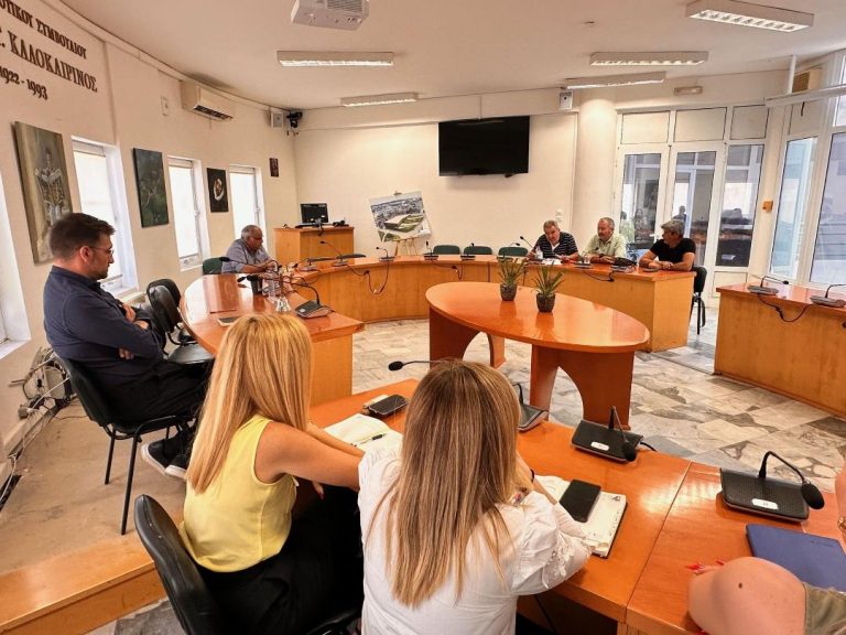 Ο Δήμαρχος Μαλεβιζίου Μεν. Μποκέας συναντήθηκε με τη νέα διοίκηση του Συλλόγου Εργαζομένων ΟΤΑ νομού Ηρακλείου   